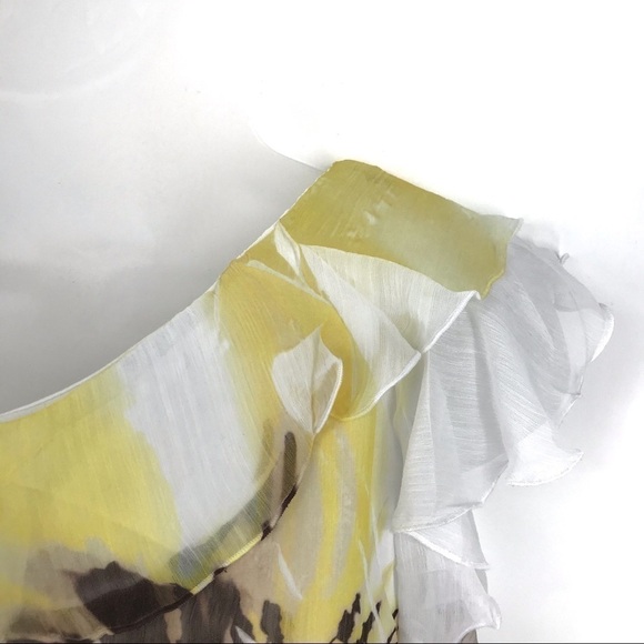 A. Byer Abstract Floral Top - Picture 5 of 9